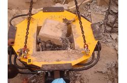 China Adjustable Pile Breaker Machine KP500S Hydraulic Concrete Cutter Square supplier