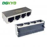DGKYD114Q066GWA1D RJ45 Multi Port Connector Without Light Strip Shielding Network Interface 1000Mbps Ethernet Filtering for sale