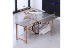 China OEM Multifunctional Precision Dust Free Push Table Saw Cutting Machine supplier