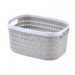Oval 11 Shower Caddy Portable Plastic Storage Basket Double Handle