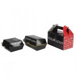 Wholesale Custom Eco-Friendly Kraft Box for Fast Food Burgers, Fries & Chicken for sale