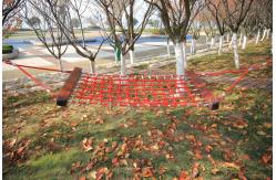 China Customized Size Playground Equipment Combination Rope Hammock Swing supplier