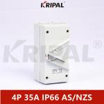 Low-voltage Weatherproof Isolator Switch 35A 4P IP66 IEC standard for sale