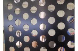 China Architectural Decorative PVDF Perforated Metal Facades 1500*2500mm supplier
