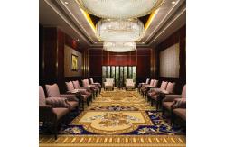 China Bfl-S1 Wool Woven Axminster Carpet For Hall Decorative supplier