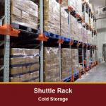 China Radio Shuttle Racking For Cold Storage Warehouse Storage Shuttle Rack Automatic Pallet Rack for sale