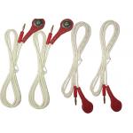 Banana Plug 1 Core 0.8mm Medical Grade Power Cable for sale