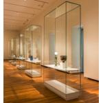 Free Standing Lockable Glass Display Cabinet , Action Figure Display Cabinet Durable for sale