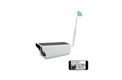 China Battery Operated Wifi Security Camera With Solar Panel Night Vision 2 Way Audio supplier