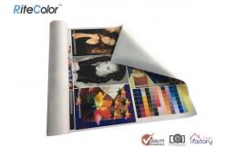 China Inkjet Canvas Rolls, Waterproof Matte Polyester Canvas Roll 260gsm for Pigment Inks supplier