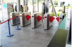 China Smart Swipe Cards Controlled Access Gates For Stadium Club Hotel Office Entrance supplier