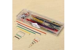 China 22 AWG Solid Dupont Jumper Wires , Solderless Breadboard Dedicated Line supplier