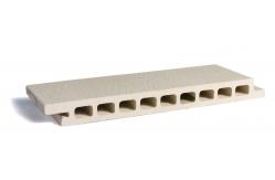 China Architectural Exterior Terracotta Wall Tiles Durable With Hollow Structure supplier
