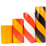 Customized Reflective Safety Mark Tape Sticker Crystal Lattice Reflective Film Self Adhesive Warning Reflective Sheeting for sale