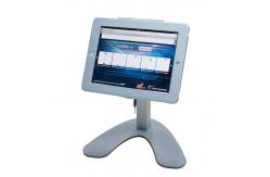 China Lockable Anti Theft Display Stand IPad Flexible Stand Holder With V Shaped Base supplier