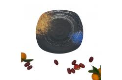 China 10.8'' Restaurant Square Melamine Dinner Plates Dinnerware Galaxy Pattern supplier