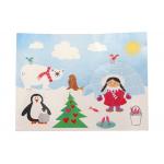 Magnetic Print Jigsaw Puzzle Sublimation High Gloss Cartoon Block Wooden for sale