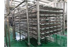 China SGS 1000LPH Egg Liquid  Juice Pasteurization Equipment With Touch Screen supplier