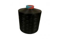 China 150D 300D Raw White Black NIM 100% Polyester DTY Yarn  Semi Dull supplier