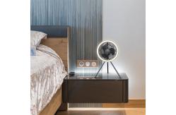 China HEBRONFAN 5000mah Rechargeable Tent Fan With Led Light Digital Control supplier