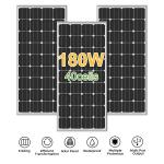 Half Cut Perc Mono Solar Panel 160w 165w 175w 185w 180w Aluminum Frame for sale