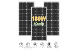 China Half Cut Perc Mono Solar Panel 160w 165w 175w 185w 180w Aluminum Frame supplier