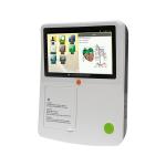 Handheld 3 Channel 12 Lead ECG Machine With 7'' Color Touch Screen for sale