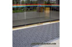 China 15CM Interlocking Tile Anti Slip Safety Floor Mat All Weather Entry Mat supplier