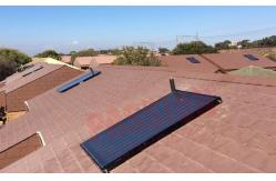 China 150L 300L Flat Plate Pressurized Solar Water Heater , Solar Hot Water System Geysers supplier