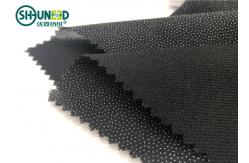 China Double Dot Fusible Interlining Fabric For Business Casual Suit Eco Friendly supplier