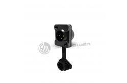 China XLR  Audio Power Waterproof Socket Connector 3 Pin Microphone IP65 supplier