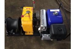China Gasoline Cable Winch Puller Witn Honda / YAMAHA Engine For Power Construction supplier