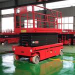 6m 8m Self Propelled Scissor Lift Maintain Free Mobile Scissor Lift