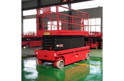 China 6m 8m Self Propelled Scissor Lift Maintain Free Mobile Scissor Lift supplier