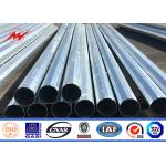 15m Galvanized Steel Electric Pole Column Power Line Iso Approval for sale
