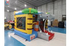 China High Quality Jungle Shark Bouncy House Bouncy Castle For Children supplier