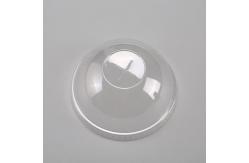 China Pet Clear Dome Lids , Clear Plastic Dome Lids For Cups Containers Safety supplier