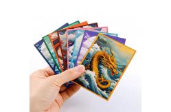 China Custom Card Sleeves Matte Penny Sleeves For Game Card Protection supplier