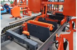 China Fully Automatic Horizontal Hydraulic Band Saw Machine For 1000mm Wood supplier