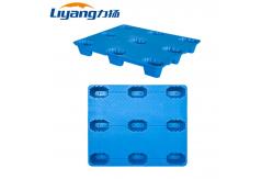 China 9 Feet Flat Surface Nestable Plastic Pallet Solid Top supplier