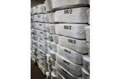 China Recycled Polyester Sewing Thread 40S/3 No Water Shrinkage Moisture Absorbent supplier