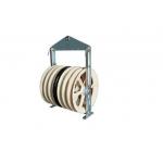 Five Nylon Wheels Diameter 916mm Bundled Conductor Pulley For Overhead Line for sale