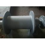 Zinc Rich Primer Painting Cable Winch Drum For Hoist And Towing Winch for sale
