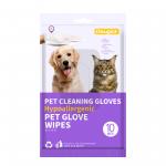 Aloe Vera Extract Pet Disposable Gloves Wet Wipes General Disinfection and Deodorization for sale