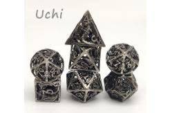 China Lightweight Mini Sharp Polyhedral Dice Set Multipurpose Portable supplier