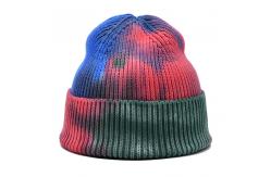 China Acrylic Polyester Wool Merino Knit Beanie Hats With Jacquard Pattern supplier