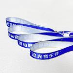 Adjustable Length Woven Cloth Fabric Wristbands for Concert Promotion Events Gift OEM