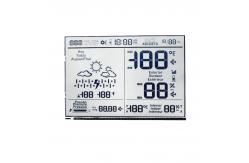 China Custom Liquid Crystal Display , Digit 7 Segment Lcd Display For Meter supplier