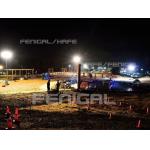 360 Degree Illumination Tripod Balloon Light 2000w For Night Worksite 230v