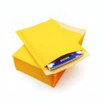 Natural Padded Roll Kraft Bubble  Mailer Light Purple Bubble Envelope
